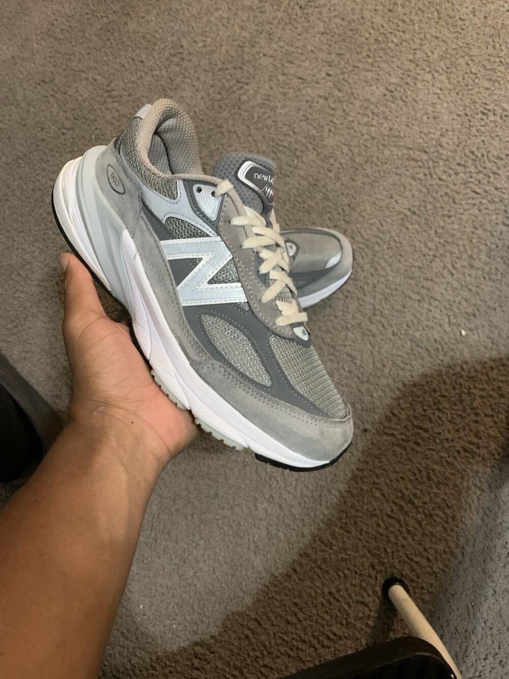 Size 8.5- New Balance 990v6 Castlerock M990GL6 Men’s Gray Running Casual Shoes